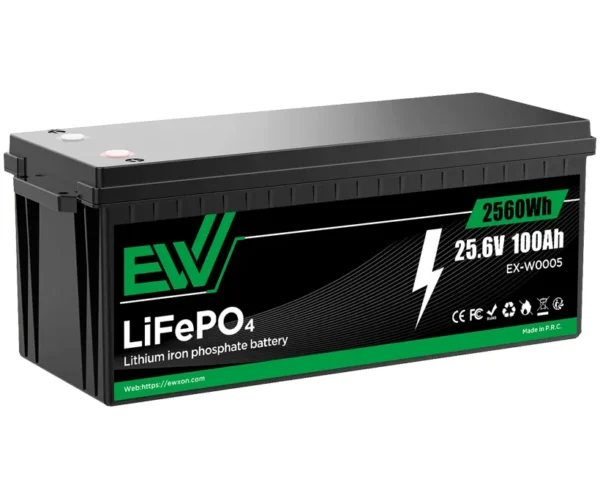 LiFePO4,Lithium Iron Phosphate,25.6V100Ah
