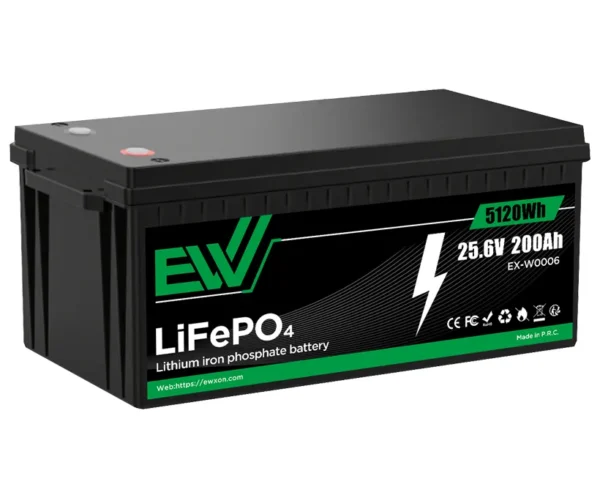 LiFePO4,Lithium Iron Phosphate,25.6V200Ah